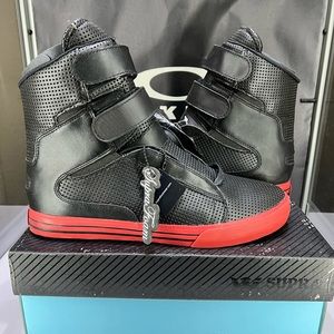 Supra Terry Kennedy Pro Model Black Perf Leather
